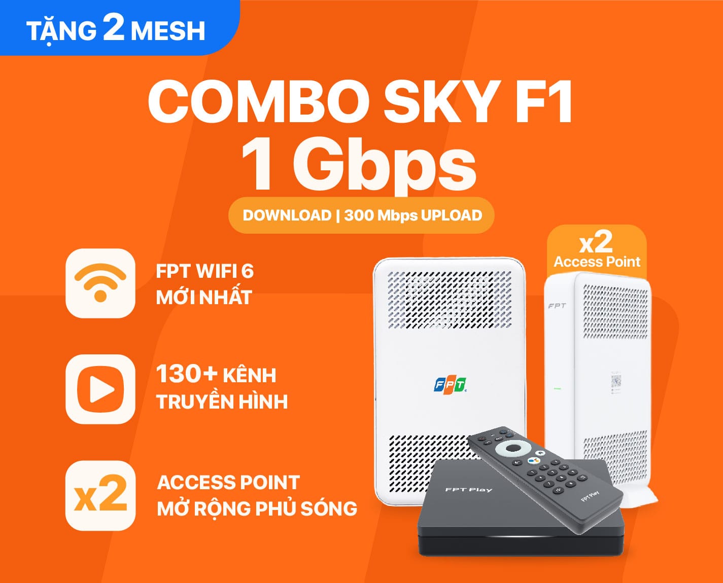 Combo Gói SKY F1